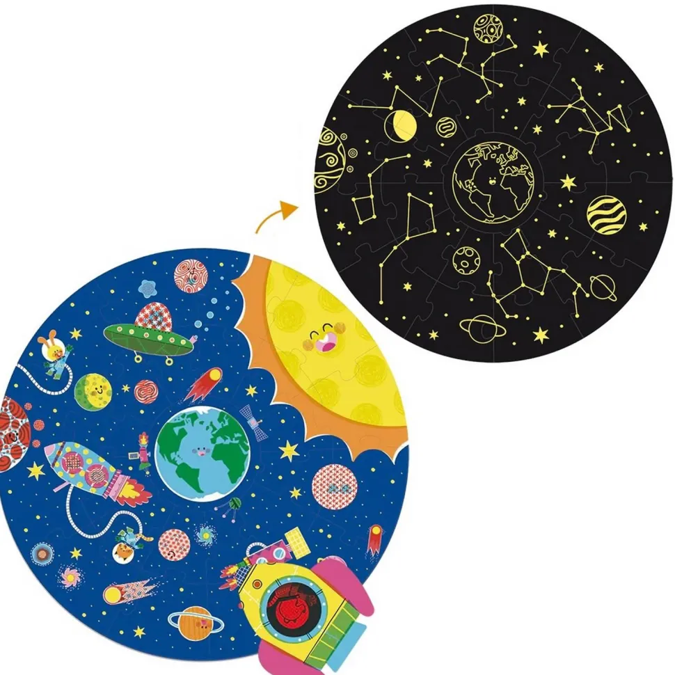 Puzzle Phosphorecent XXL : Espace - Goula
