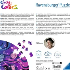 Puzzle rond 500 pièces : Astrologie (Circle of Colors) - Ravensburger