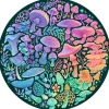 Puzzle rond 500 pièces : Champignons (Circle of Colors) - Ravensburger