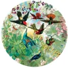 Puzzle rond 500 pièces : Colibris - Eeboo