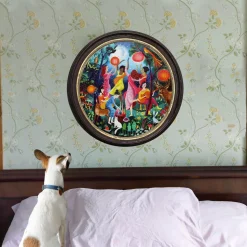 Puzzle rond 500 pièces : Danse de la lune - Eeboo