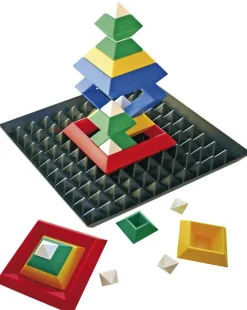 Puzzle triangle avec base, set de 25 - Eduplay