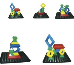 Puzzle triangle avec base, set de 25 - Eduplay