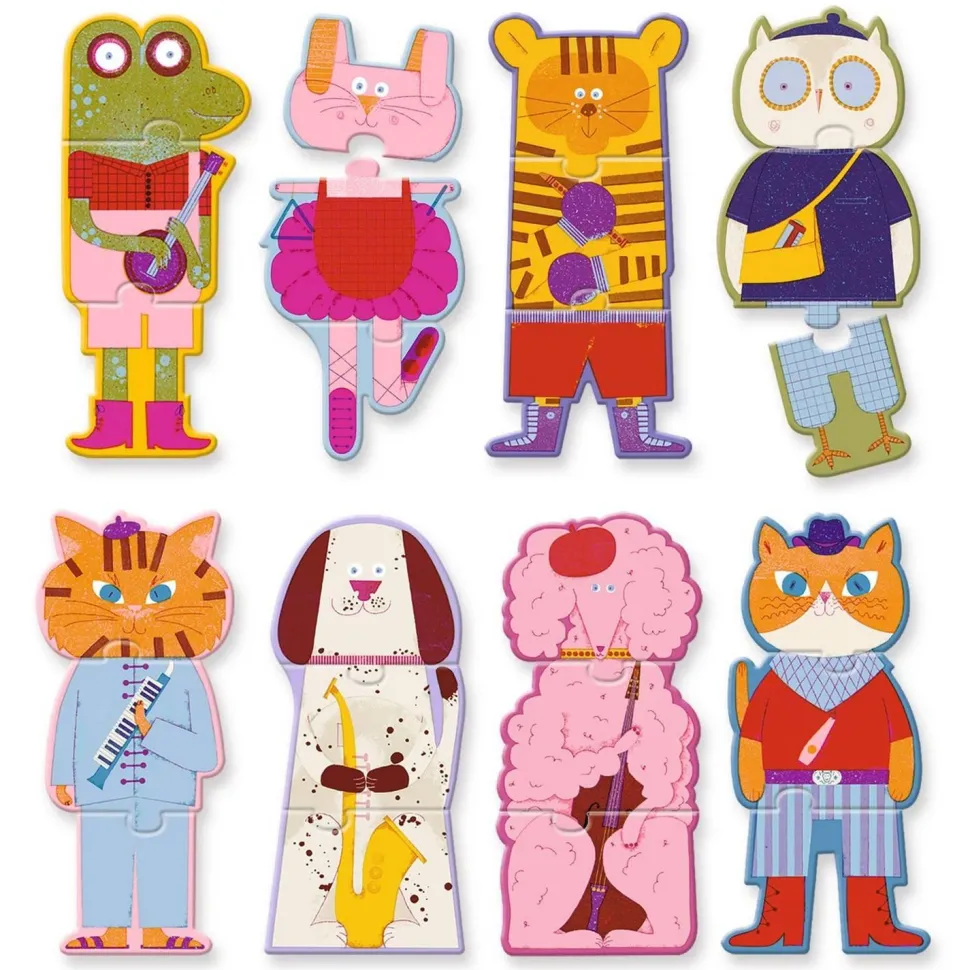 Puzzle Trio - Orchestra - jeux éducatifs - Djeco