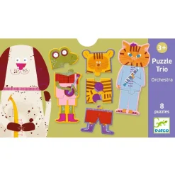 Puzzle Trio - Orchestra - jeux éducatifs - Djeco