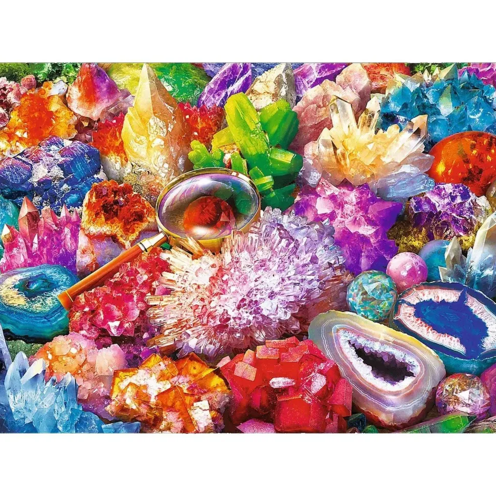 Puzzle 2x500 pièces : Cosmos et cristaux - Trefl