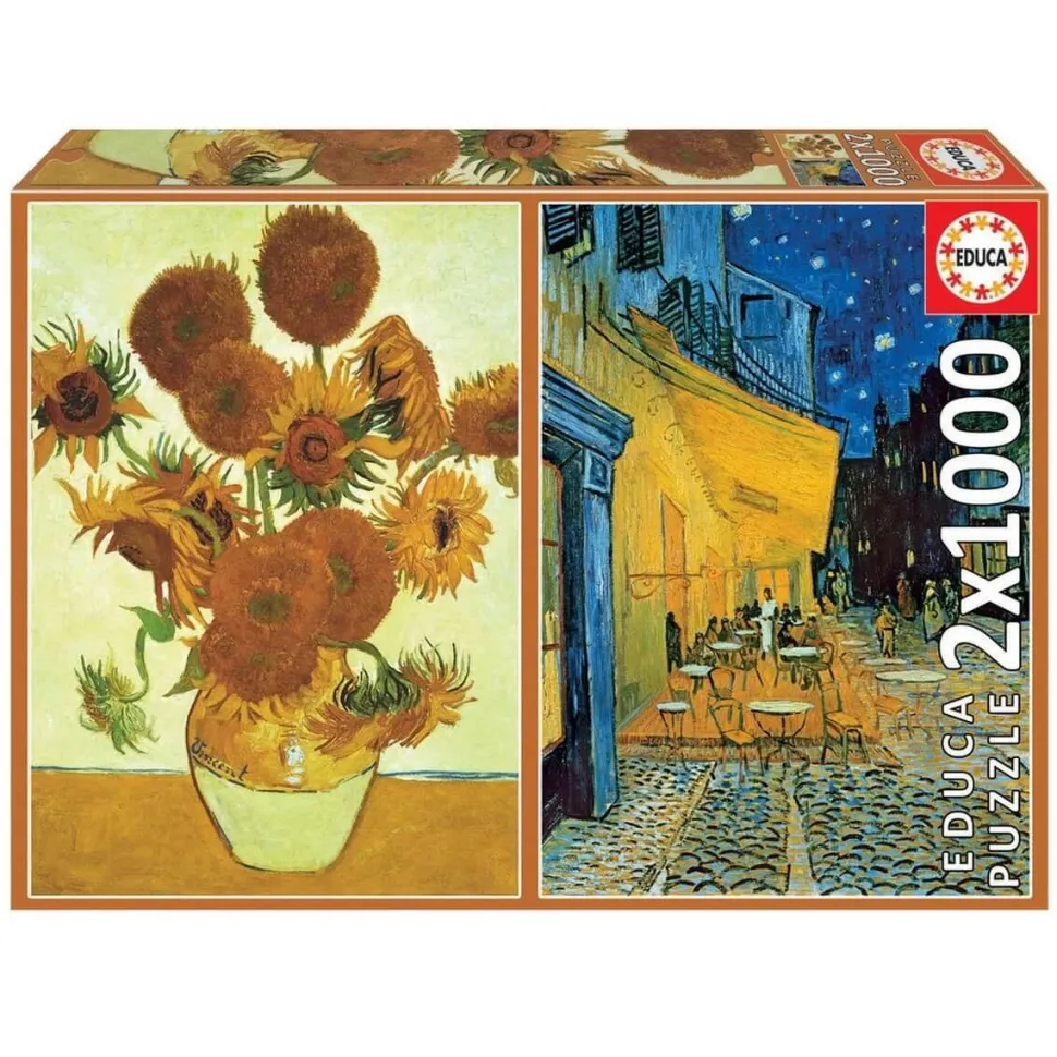 PUZZLE 2x1000 PIECES : VAN GOGH - Educa