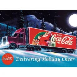 Puzzles 1000 pièces : XMAS Coca-Cola - Caravane de Noël / Coca Cola - Trefl