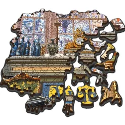 Puzzles 1000 pièces en bois : Magasin Antique - Trefl Prime