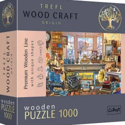 Puzzles 1000 pièces en bois : Magasin Antique - Trefl Prime