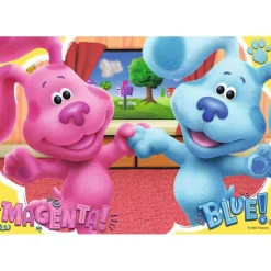 Puzzles 2 x 24 pièces : Blue et ses amis : Les amis Blue et Magenta - Ravensburger
