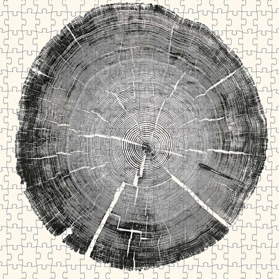 Puzzles 3 x 300 pièces : Gravures de bois - Galison