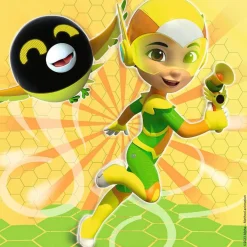 Puzzles 3 x 49 pièces : Matt, Jia et Emma, Petronix Defenders - Ravensburger