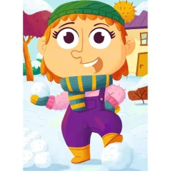 Puzzles 3 x 24 pièces Mix & Match : Les vêtements - Ravensburger