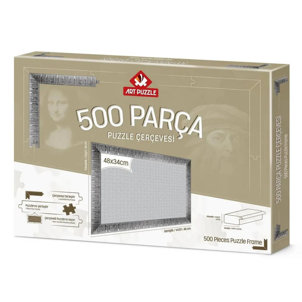 Puzzles Cadre 500 pièces : Argent - Art Puzzle
