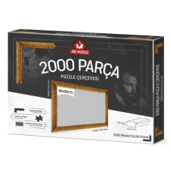 Puzzles Cadre 2000 pièces : Or - Art Puzzle