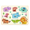 PUZZLES GROS BOUTONS : Hippo n Co - Djeco