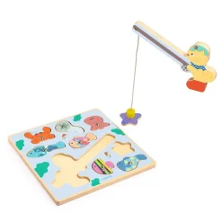 PUZZLES RELIEF : Puzz & Fish Bariolo - Djeco