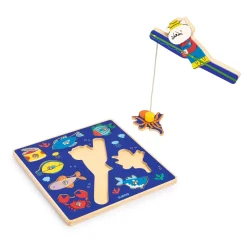 PUZZLES RELIEF : Puzz & fish Color - Djeco