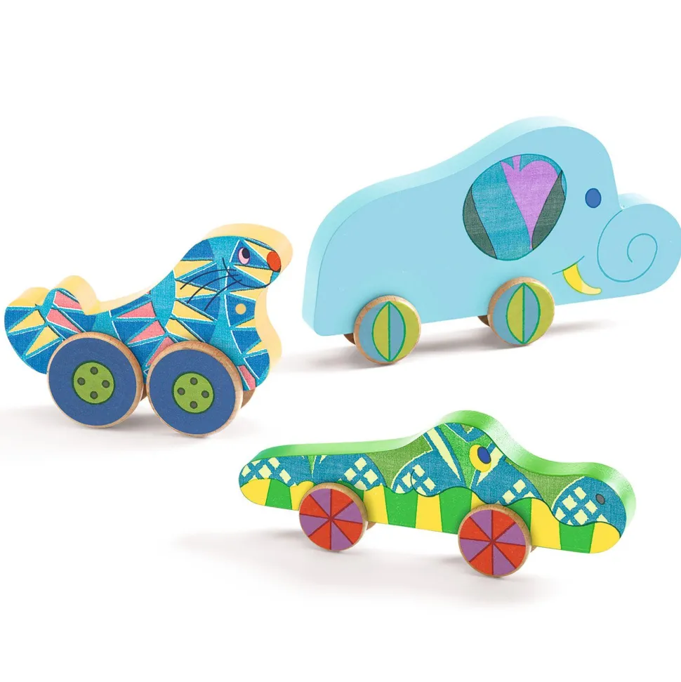 PUZZLES RELIEF : Puzz & Roll Bariolo - Djeco