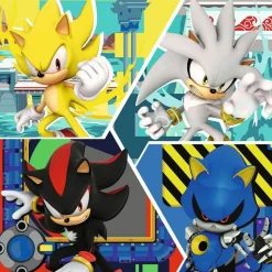 Puzzles 3x49 pièces : Sonic - Ravensburger
