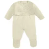Pyjama en tricot blanc pour poupées de 40cm - Miniland