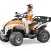 Quad avec figurine bworld - Bruder