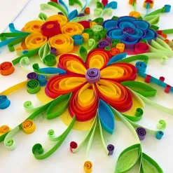 Quilling Art - Art & Créations - Au coeur des fleurs - Sentosphère