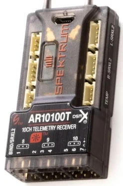 Récepteur AR10100T DSMX 10 voies Télémétrie - Spektrum