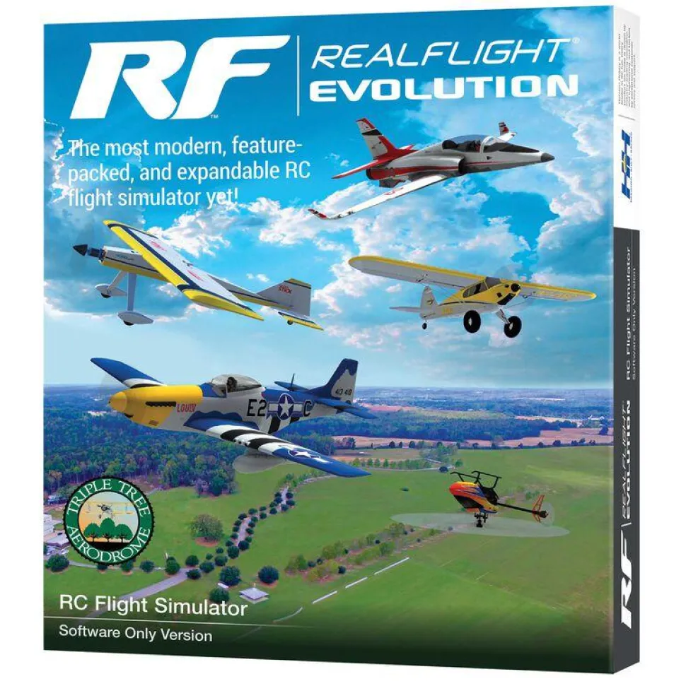 RealFlight Evolution RC Flight Simulator Logiciel seulement - RealFlight