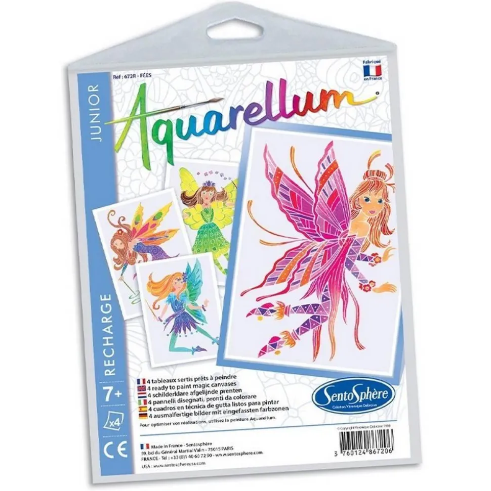 Recharge Aquarellum Junior : Fées - Sentosphère