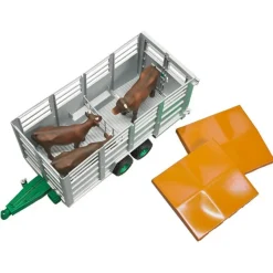 Remorque bétaillère avec vache - Bruder