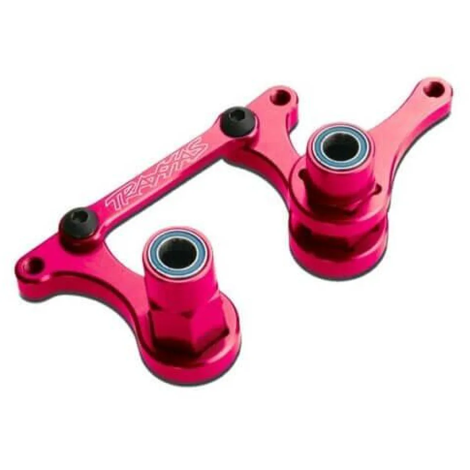 Renvoi De Sauve-Servo T6 Alu Anodise Rose Assemble (3) - Traxxas