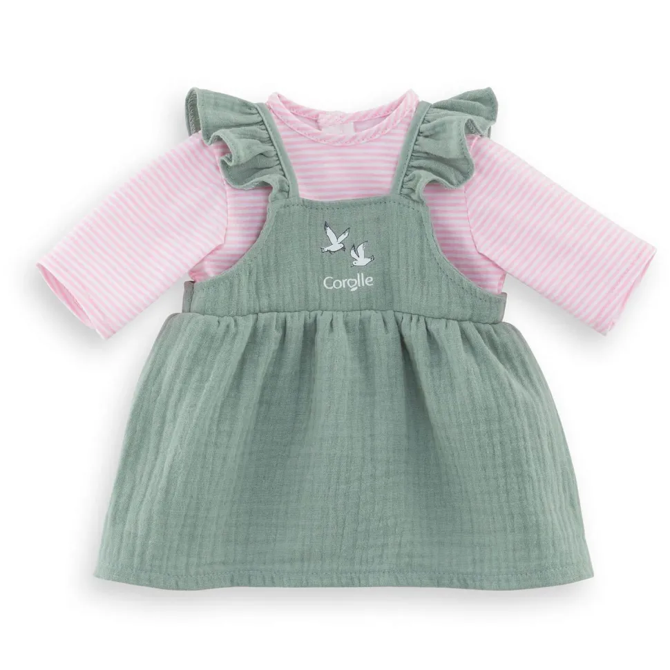 Robe à Volants & T-Shirt Bords de Loire - Poupon 42 cm - Corolle