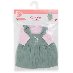 Robe à Volants & T-Shirt Bords de Loire - Poupon 42 cm - Corolle