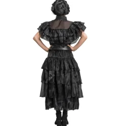 Robe de bal noire - Mercredi™ - Fille - RueDeLaFete