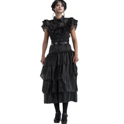 Robe de bal noire - Mercredi™ - Fille - RueDeLaFete