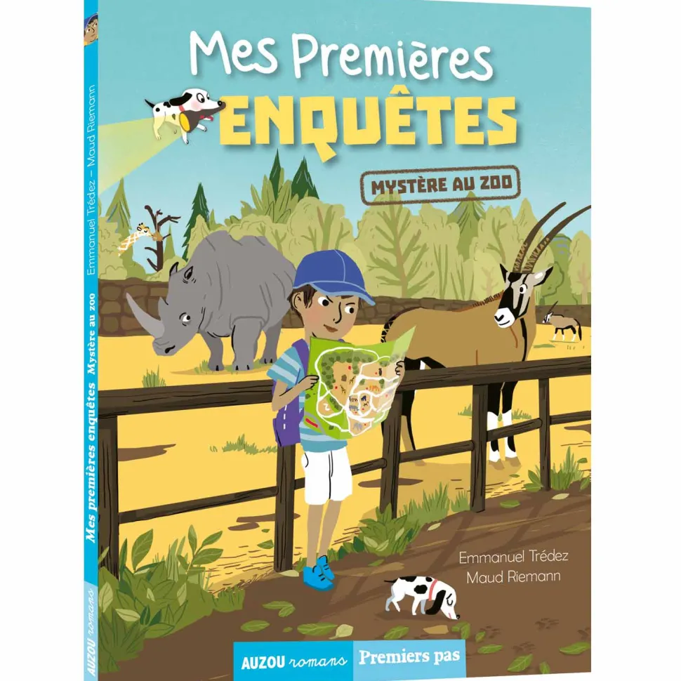 Roman Premiers pas : Mes Premières enquêtes : Mystère au Zoo - Editions Auzou