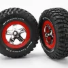 Roues Avant Montees Collees Bf Goodrich Pour 4X2 (2) - Traxxas