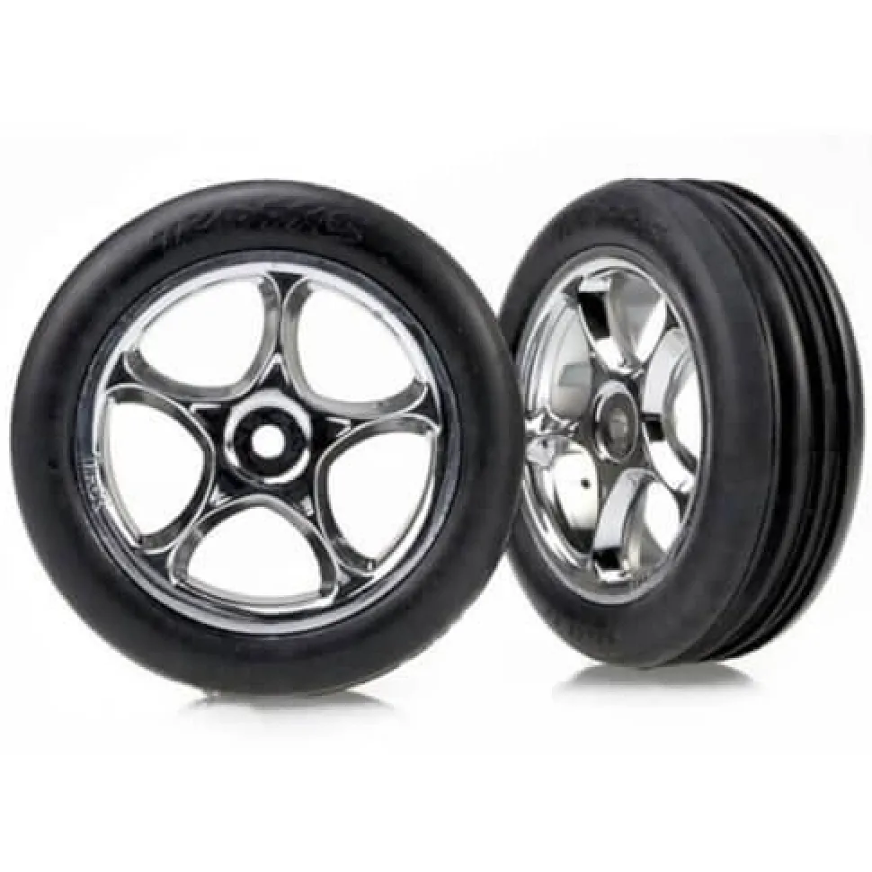 Roues Avant Montees Soft Alias 2.2 Pour Bandit (2) - Traxxas