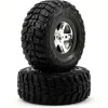 Roues Montees Collees Kumho Pour 4X4 Avant/Arriere - 4X2 Arriere (2) - Traxxas