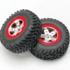 Roues Montees Collees Sct Pour 4X4 Av/Arr-4X2 Arriere (2) - Traxxas