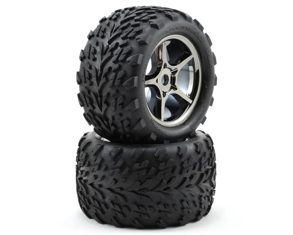 Roues Montees Collees Talon (2) - Traxxas