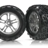 Roues Montees Collees Talon Maxx/Revo (2) - Traxxas