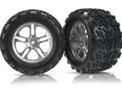 Roues Montees Collees Talon Maxx/Revo (2) - Traxxas