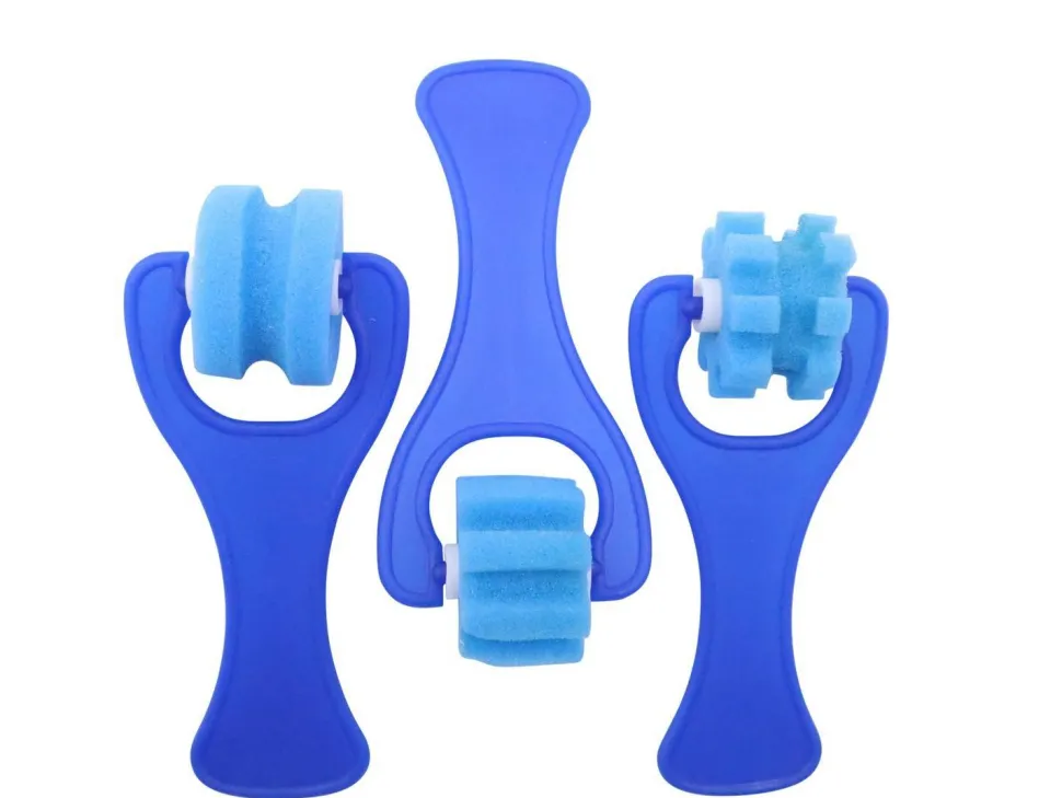Rouleau à motifs, set de 3 bleus - Eduplay