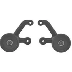 RPM Low Visibilty Wheelie Bars Traxxas Slash 2Wd/4Wd - RPM