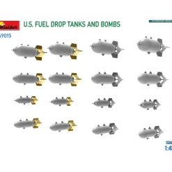Réservoirs et armement pour avions US – 1:48 - Mini Art