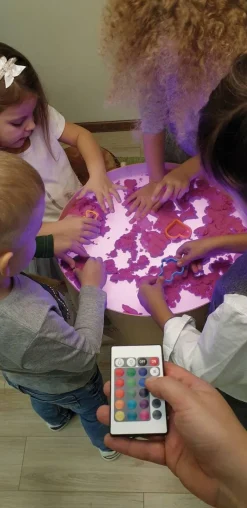 Sable coulant 1 kg rose - Eduplay