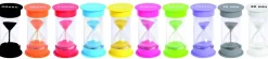 Sablier design sable coloré, 10 minutes - Eduplay